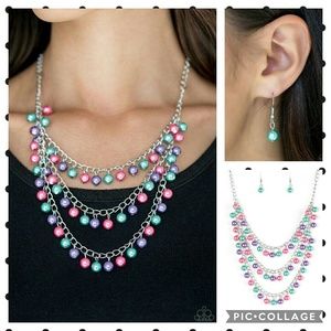 Multi colored necklace